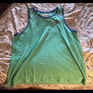 Hollister Men’s Tank Top / Color: Turquoise/ Size: Large / Condition: Used